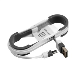 OMEGA USB TO MICRO USB FLAT CABLE KABEL 1M BLACK