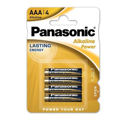 PANASONIC BATTERY ALKALINE LR03 BLISTER 4 ABP/4BP