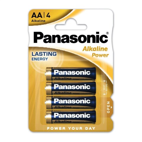 PANASONIC BATTERY ALKALINE LR06 BLISTER 4 ABP/4BP