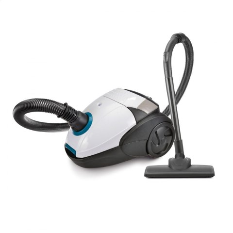 PLATINET BAG VACUUM CLEANER ODKURZACZ 700W ERP II Class A HEPA FILTER WHITE/BLUE/SILVER