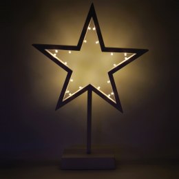 PLATINET CHRISTMAS LIGHT OŚWIETLENIE ŚWIĄTECZNE 20 LED STAR WARM