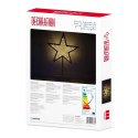 PLATINET CHRISTMAS LIGHT OŚWIETLENIE ŚWIĄTECZNE 20 LED STAR WARM