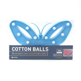 PLATINET COTTON BALLS BUTTERFLY TE [44598]