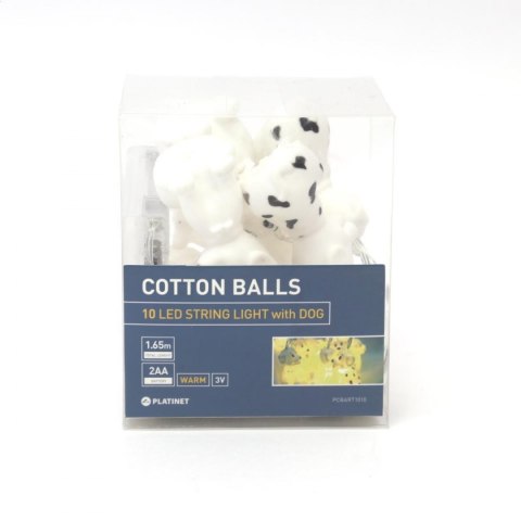 PLATINET COTTON BALLS DOG TE [44600]