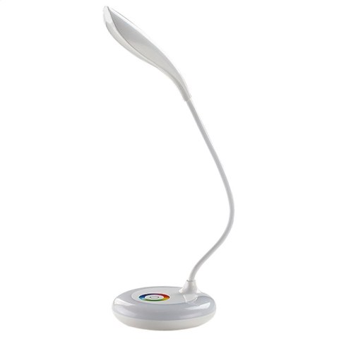 PLATINET DESK LAMP LAMPKA BIURKOWA LED 5W NIGHT LAMP COMPACT SIZE WHITE [43766]