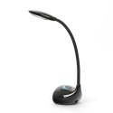 PLATINET DESK LAMP LAMPKA BIURKOWA LED 6W NIGHT LAMP COMPACT SIZE BLACK [44347]