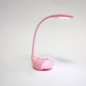 PLATINET DESK LAMP LAMPKA BIURKOWA LED 6W NIGHT LAMP COMPACT SIZE PINK [44348]