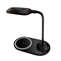 PLATINET LED DESK LAMP LAMPKA BIURKOWA WITH WIRELESS CHARGER 10W BLACK [ 45248 ]