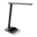 PLATINET DESK LAMP LAMPKA BIURKOWA LED WITH WIRELESS CHARGER & RGB BLACK [44608]