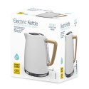 PLATINET ELECTRIC KETTLE CZAJNIK ELEKTRYCZNY VELVET WOODEN PRIME WHITE [45472]