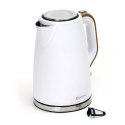 PLATINET ELECTRIC KETTLE CZAJNIK ELEKTRYCZNY VELVET WOODEN WHITE [45465]