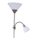 PLATINET FLOOR LAMP LAMPA PODŁOGOWA E27+E14 GREY [44527]