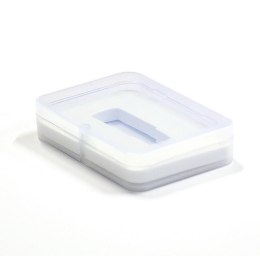 PLATINET PENDRIVE BOX 02 100x72x20 TRANSPARENT/WHITE [45154]