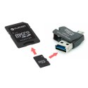 PLATINET 4-in-1 microSD 32GB + CARD READER + OTG + ADAPTER [42225]