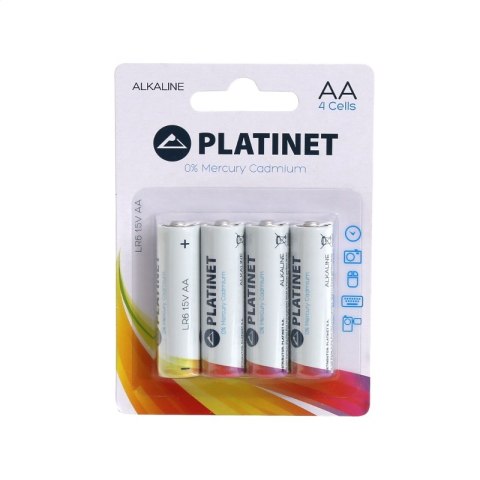 PLATINET BATTERY BATERIA ALKALINE PRO LR06 AA BLISTER*4 [42464]