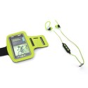 PLATINET BLUETOOTH EARPHONES SPORT SŁUCHAWKI DOUSZNE + ARMBAND PM1075 GREEN [43677] TE