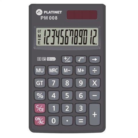 PLATINET CALCULATOR KALKULATOR 12D WALLET 40467