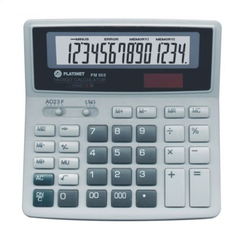 PLATINET CALCULATOR KALKULATOR 14D [40472]