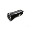 PLATINET CAR CHARGER ŁADOWARKA SAMOCHODOWA 2xUSB 3,4A + MICRO CABLE KABEL 1m BLACK [43719]