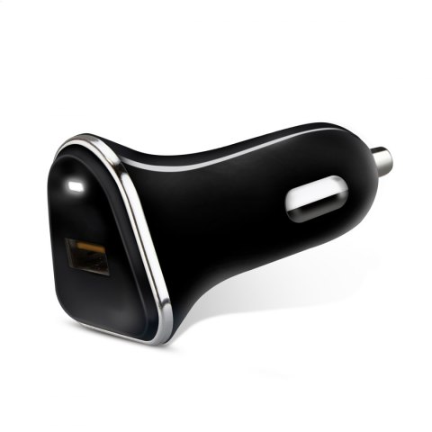 PLATINET CAR CHARGER ŁADOWARKA SAMOCHODOWA QUICK CHARGE 3.0 1xUSB 18W BLACK [44993]