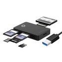 PLATINET CARD READER CZYTNIK KART PAMIĘCI ALL IN ONE microSDX2 SDX2 CF XD MS USB 3.0