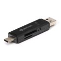 PLATINET CARD READER CZYTNIK KART PAMIĘCI microSD SD TYPE-C USB 3.0 [45283]