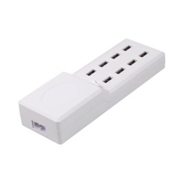 PLATINET FAMILY CHARGER ŁADOWARKA 8-PORT USB 10A WHITE [42654]