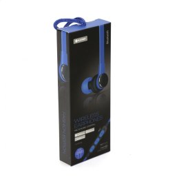 PLATINET IN-EAR BLUETOOTH V4.2 SŁUCHAWKI DOUSZNE + microSD EARPHONES + MIC PM061 BLUE [44468] TE