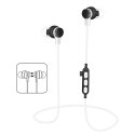 PLATINET IN-EAR BLUETOOTH V4.2 SŁUCHAWKI DOUSZNE + microSD EARPHONES + MIC PM061 WHITE [44471] TE