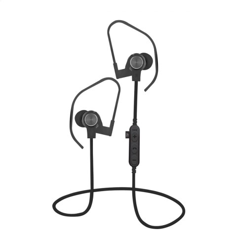 PLATINET IN-EAR BLUETOOTH V4.2 SŁUCHAWKI DOUSZNE + microSD EARPHONES + MIC PM1062 BLACK [44472] TE