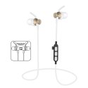 PLATINET IN-EAR BLUETOOTH V4.2 SŁUCHAWKI DOUSZNE + microSD SPORT EARPHONES + MIC PM1060 GOLD [44463] TE