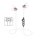 PLATINET IN-EAR BLUETOOTH V4.2 SŁUCHAWKI DOUSZNE + microSD SPORT EARPHONES + MIC PM1060 PINK [44464] TE