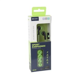 PLATINET IN-EAR EARPHONES SŁUCHAWKI+ MIC SPORT PM1031 GREEN [42943] TE