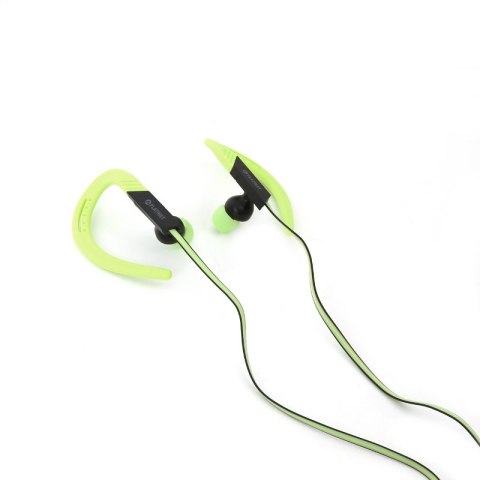 "PLATINET IN-EAR EARPHONES SŁUCHAWKI+ MIC SPORT PM1071 GREEN [42933] TE