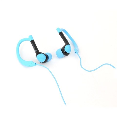 PLATINET IN-EAR EARPHONES SŁUCHAWKI+ MIC SPORT PM1072 BLUE [42937] TE