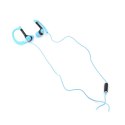 PLATINET IN-EAR EARPHONES SŁUCHAWKI+ MIC SPORT PM1072 BLUE [42937] TE