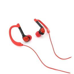 PLATINET IN-EAR EARPHONES SŁUCHAWKI+ MIC SPORT PM1072 RED [42939] TE
