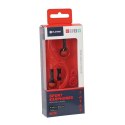 PLATINET IN-EAR EARPHONES SŁUCHAWKI+ MIC SPORT PM1072 RED [42939] TE