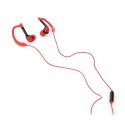 PLATINET IN-EAR EARPHONES SŁUCHAWKI+ MIC SPORT PM1072 RED [42939] TE