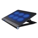 PLATINET LAPTOP COOLER PAD PODKŁADKA CHŁODZĄCA 6 FANS BLACK [45568]