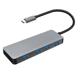PLATINET MULTIMEDIA ADAPTER CZYTNIK KART PAMIĘCI USB Type-C to USB 3.0 4-PORT [44708]