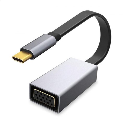 PLATINET MULTIMEDIA ADAPTER Type-C to VGA 1080 60Hz [44711]