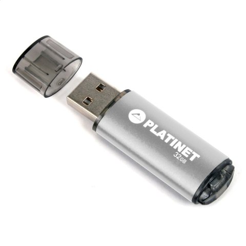 PLATINET PENDRIVE USB 2.0 X-Depo 32GB SILVER [42970]