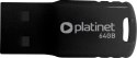 PLATINET PENDRIVE USB 2.0 F-Depo 64GB UDP WATERPROOF BLACK [45286]