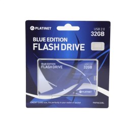 PLATINET PENDRIVE USB 2.0 Name Card BLUE EDITION 32GB [44339]