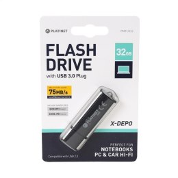 PLATINET PENDRIVE USB 3.0 X-DEPO 32GB [41448]