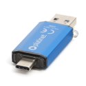 PLATINET PENDRIVE USB 3.0 + Type-C 32GB BLUE [45452]