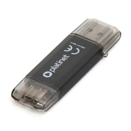 PLATINET PENDRIVE USB 3.0 + Type-C C-Depo 128GB BLACK [45606]