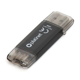 PLATINET PENDRIVE USB 3.0 + Type-C C-Depo 32GB BLACK [45451]