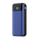 PLATINET POWER BANK 10000mAh POLYMER LCD BLUE + MICRO CABLE KABEL 45000